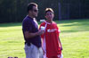 Olger Araya of Hamptons(left) and Eddie Lopez of Tortorella analyzing the current match