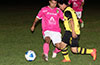 Edvardo Penaianda of Bateman(right) and Jose Gutierrez of FC Tuxpan fighting for the ball
