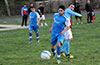 Rodolfo Marin of Tortorella Pools(front) getting by Luis Correa of Maidstone(rear)