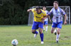 Christian Neira of FC Tuxpan(left) and Jose Almansa of Hampton FC racing toward the ball
