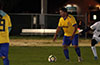 Giovany Espinoza of FC Tuxpan on the attack