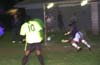 Hector Marles, of Maidstone, first goal of the match