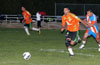 Antonio Ibarra of Hampton FC just too fast for Clinton Guzman of The Hideaway