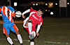 Rudolf Marin of Tortorella Pools(right) and Walter Arias of The Hideaway(left) trying to keep their hands from the ball
