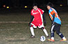 Marco Bautista of The Hideaway(right) taking on Rodolfo Marin of Tortorella Pools