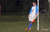 Olger Araya, The Hideaway keeper, calmly watching the action up the field