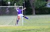 Olger Araya, The Hideaway keeper, deflected the shot over the cross bar