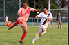 Julian Barahona of Maidstone Market trapping the ball