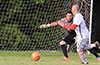 Luis Cisternas of Hampton Construction(front) trying to out run Alex Mesa of Maidstone Market
