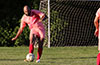 Mathew Ramirez of Maidstone Market blasting the ball up the field