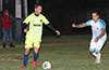 Jorge Velez of FC Palora(right) watching what Jose Almansa of Maidstone Market will do