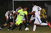 Xavi Piedramartel of Maidstone Market(center) surround by Sag Harbor