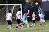 Action in front of the Napoli goal