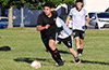 Christian Bautista of Liga de Gulag on the attack