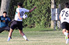 A shot on Aldo Zhagui of Suchos United