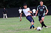 Flavio Ayavaca of Liga de Gulag(left) and Alberto Nieto of Maidstone Market